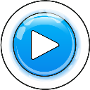 Blue Glow White Game UI Buttons Pack (AI, EPS, PNG) asset store icon